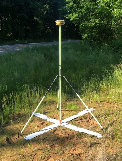 Vertical accuracy field survey setup